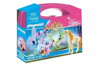 Playmobil PLAYMOBIL Playmobil - fairies - valisette fées et licorne