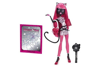 Poupées Monster High Monster high bjm43 black catty scaremester doll