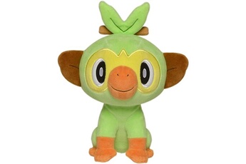 Peluche Pokemon Pokémon peluche grookey junior 20 cm vert
