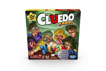 Jeu d'enquête Hasbro Cluedo junior - jeu de societe - jeu de plateau - version française