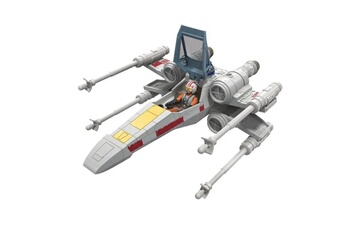 Figurine de collection Hasbro Star wars mission fleet - figurine luke skywalker et vehicule chasseur x-wing - 6 cm