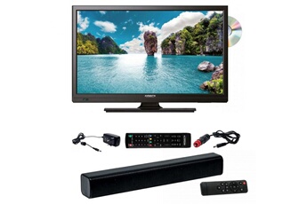 Antarion TV LED Pack antarion tv led 24" 60cm téléviseur hd lecteur dvd + barre de son compact
