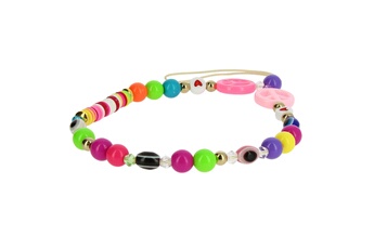 Bijou de déguisement Avizar Bijou de téléphone bracelet multicolore collection summer