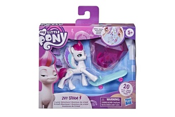 Figurine de collection Hasbro Mlp crystal adventure ponies zipp