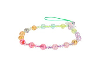 Bijou de déguisement Avizar Bijou de téléphone bracelet à perles multicolore collection summer