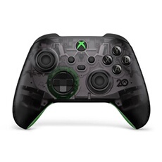 Manette sans fil Xbox Edition Anniversaire 20 ans Noir pour Xbox et PC