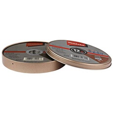 Ensemble de 12 meules de tronçonnage Rouge et gris