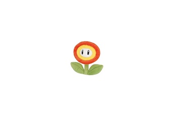 Peluche Together Nintendo - peluche mario bros fleur enflammée 18cm
