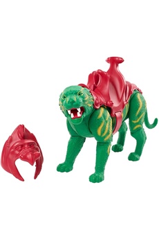 Figurine de collection Mattel Mattel gnn70 - maîtres de l'univers origins figurine articulée tigre de combat