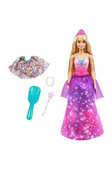 Poupée Mattel Mattel gtf92 - barbie dreamtopia poupée 2-en-1 transformation princesse sirène