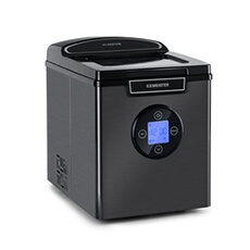 Machine à glaçons Icemeister 2G - 12kg/24h affichage LCD acier inoxydable - Noir