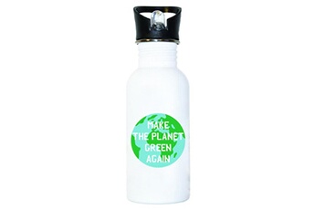 Gourde et poche à eau ENESCO Gourde en aluminium - make the planet green again - 500 ml