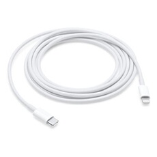 Câble USB Type C vers Lightning pour 2 m Blanc