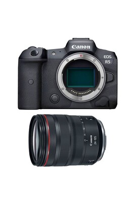 Appareil photo hybride Canon EOS R5 + RF 24-105mm f/4L IS USM