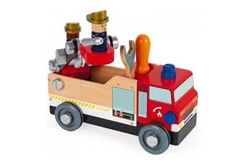 Autres jeux de construction Juratoys-janod Camion pompier brico kids