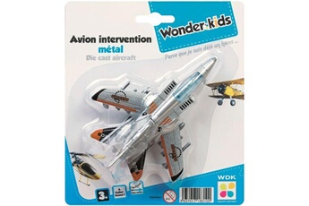 Avion Wonder Kids Avion métal 11cm rétro friction - modèle aléatoire - livraison à l'unité