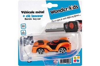 Voiture GENERIQUE Wonderkids - a1500001 - véhicule métal, clé lanceur - modèle aléatoire - voiture miniature pour enfant