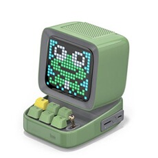 Enceinte sans fil Divoom Enceinte bluetooth Ditoo rétro Pixel Art alarme-réveil panneau d'affichage LED Vert