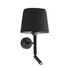 Faro Barcelona 62104 - SUAU Lampe Applique Murale Bronze Avec Interrupteur Et LED 3W