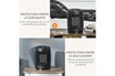 HOMCOM Homcom chauffage soufflant oscillant 1500 w - mini radiateur céramique ptc - 3 niveaux de puissance - chauffage d'appoint noir photo 5