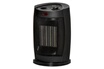 HOMCOM Chauffage soufflant oscillant 1500 w - mini radiateur céramique ptc - 3 niveaux de puissance - chauffage d'appoint noir photo 1