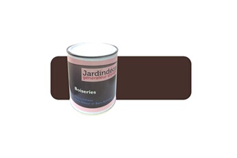 Peinture et dessin (OBS) Bouchard Peintures Peinture pour meuble en bois brut 1 litre brun chocolat