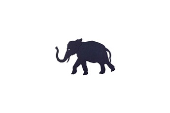 Autres jeux créatifs Coco D'en Haut Ombre murale silhouette articulée eléphant
