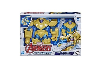 Figurine pour enfant Avengers Figurine avengers thanos avec armure amovible de 23 cm et un accessoire de combat
