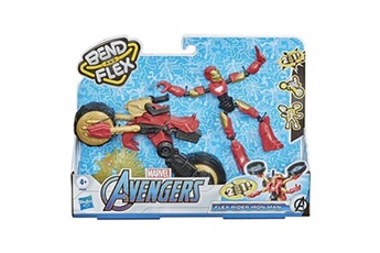 Figurine pour enfant Avengers Figurine avengers marvel flex rider iron man 15 cm