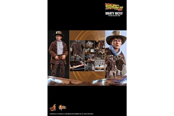 Figurine pour enfant Hot Toys Figurine hot toys mms616 - back to the future part 3 - marty mcfly