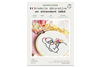 Autres jeux créatifs French Kits Kit créatif french kits broderie savoir faire femme enceinte