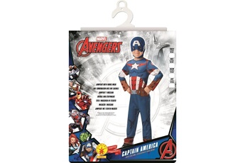 Déguisement enfant Marvel Avengers Costume officielle classique marvel avengers captain america enfant 7-8 ans taille unique