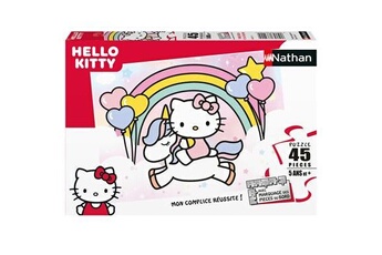 Puzzle Nathan Puzzle enfant nathan hello kitty 45 pièces
