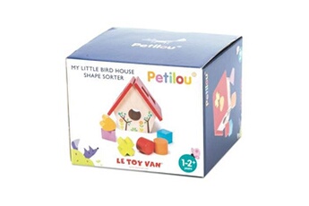 Autres jeux créatifs Le Toy Van Jouet en bois le toy van ma petite boîte à formes maison d'oiseau