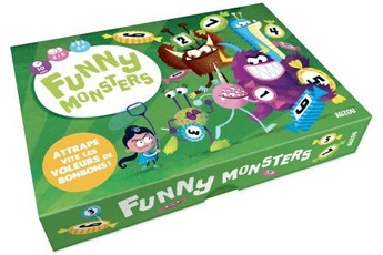 Autre jeux éducatifs et électroniques Auzou P tit jeu de funny monsters