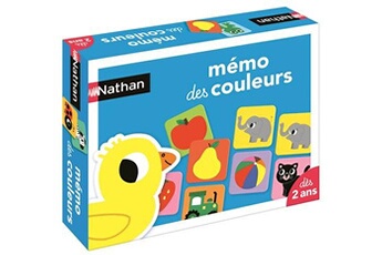 Autres jeux créatifs Nathan Mémo des couleurs nathan