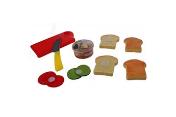 Cuisine enfant Guizmax Dinette a decouper pain tomate couteau jouet enfant velcro