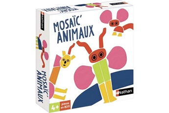 Autres jeux créatifs Nathan Jeu classique nathan mosaïques animaux