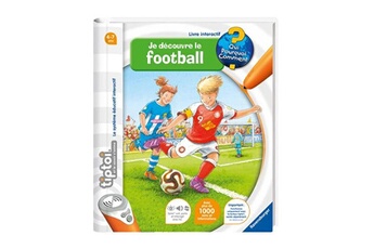 Autres jeux créatifs Ravensburger Livre interactif ravensburger tiptoi je découvre le football