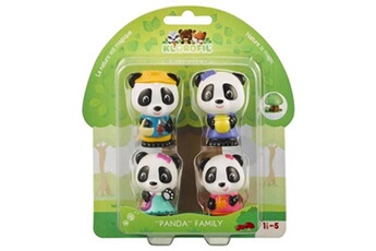 Poupée Klorofil Pack de 4 personnages klorofil famille panda