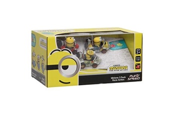 Circuit voitures Carrera Pack 3 minions carrera pull and speed