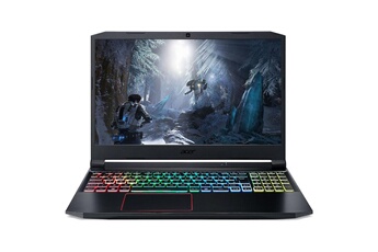 Acer Nitro 5 An515-45 - Ryzen 5 5600H / 3.3 Ghz - Win 10 Familiale 64 Bits - 8 Go Ram - 512 Go Ssd Nvme - 15.6" Ips 1920 X 1080 (Full Hd) @ 144 Hz - Gf Rtx 3060 - Wi-Fi 6, Bluetooth - Schiste Noir - Clavier : Français