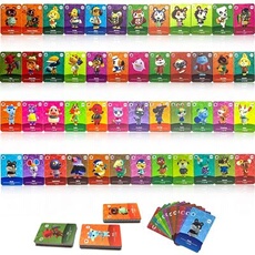 NFC Standard Carte pour Amiibo Animal Crossing Séries 5 pour Switch - 48pcs(8.6*5.4 cm)