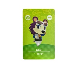Amiibo Standard Carte pour Animal Crossing Séries 5 HAOBUY pour Nintendo Switch - NO.410 (8.6*5.4cm)