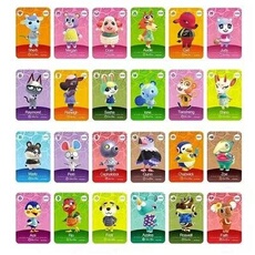NFC Standard Carte pour Amiibo Animal Crossing Séries 5 pour Switch HAOBUY- 24pcs 425/448(8.6*5.4cm)
