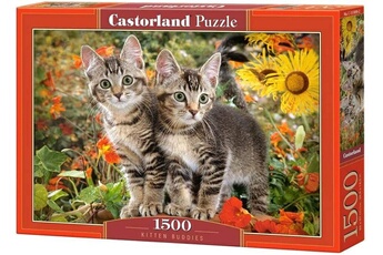 Puzzle Castorland Castorland puzzle kitten buddies 68 cm carton 1500 pièces