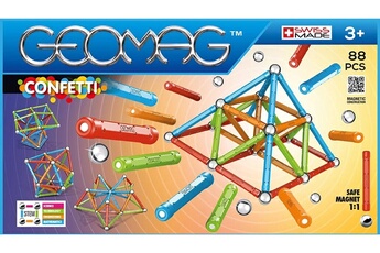 Autre jeux éducatifs et électroniques Geomag Geomag confetti 88 pièces