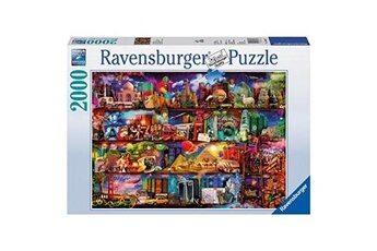 Puzzle GENERIQUE Ravensburger - 16685 - puzzle classique - le monde des livres - 2000 pièces