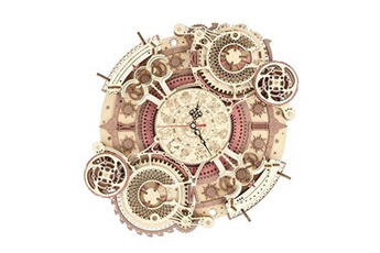 Puzzle GENERIQUE Puzzle 3d en boîte rokr mécanique steampunk quartz horloge murale 134 pièces