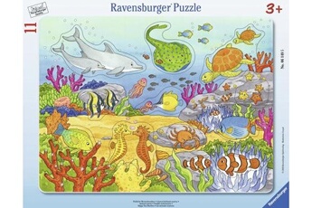 Puzzle Ravensburger Ravensburger puzzle 06149 joyeux habitants de la mer